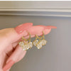 Moonlit Cluster Hoop Earrings