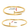 Golden Nail Luxe Bangle
