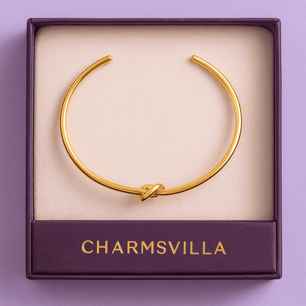 Golden Knot Cuff