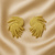 Golden Spiral Swirl Studs