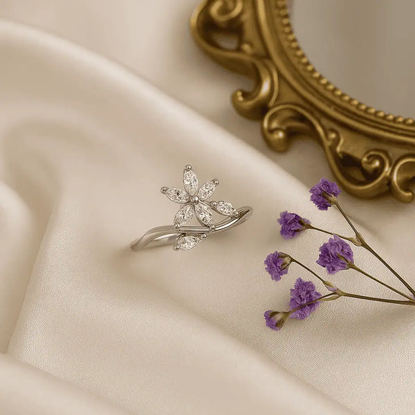Eternal Blossom Silver Ring