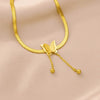 Butterfly Snake Chain Necklace -Waterproof and Anti-Tarnish