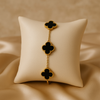 Lucky Charm Black Clover Bracelet