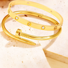 Golden Nail Luxe Bangle