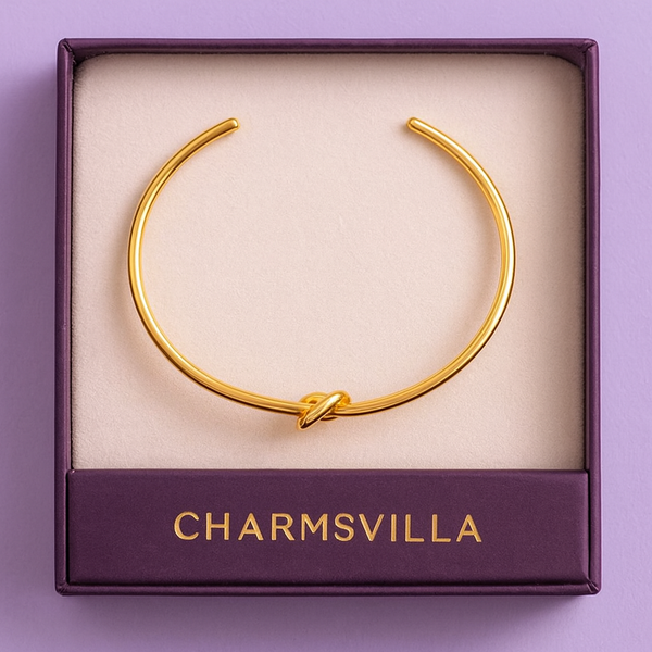 Golden Knot Cuff