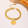 Love Heart Chain Bracelet