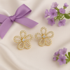 Glitter Bloom Studs Earrings