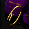 Golden Nail Luxe Bangle