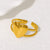 Romantic Heart Adjustable Ring