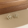 Glitter Bloom Studs Earrings