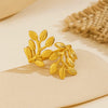 Golden Leaf Vine Adjustable Ring