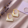 Seoul Chic Bag Hoop Earrings