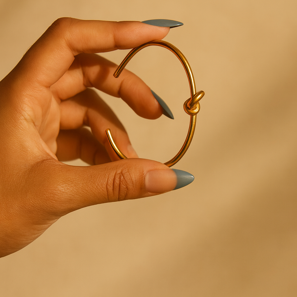 Golden Knot Cuff