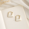 Seoul Chic Bag Hoop Earrings